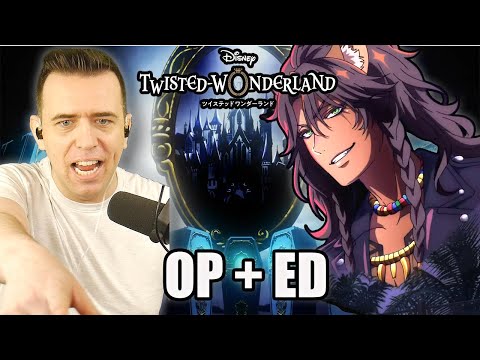 Видео: Disney Twisted-Wonderland: Реакция на начало и конец мультфильма
