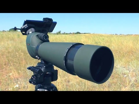 Видео: SVBONY SV411. Очень мощная зрительная труба.  Увеличение в 60 раз!