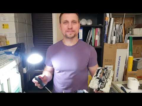 Видео: Устранение поломок и тех обслуживание Ризографа часть 2