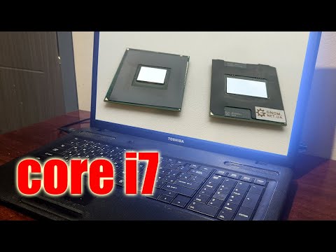 Видео: Core i7 в Toshiba Satellite C670. Апгрейд процессора и второй hdd вместо CD привода.