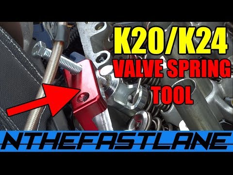 Видео: Как заменить пружины клапанов и тарелки на Honda K-серии