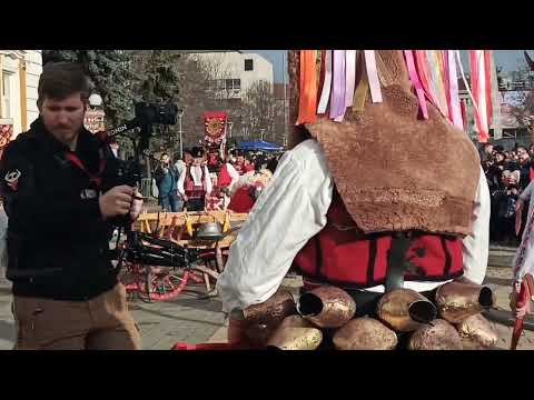 Видео: Кукери Перник 2025 година 1 ден/cookers Pernik 2025 year, 1 day,#Bulgaria #Pernik #mascaradgames
