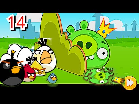 Видео: ЗЛЫЕ ПТИЧКИ УНИЧТОЖИЛИ КОРОЛЯ СВИНЕЙ//Angry Birds//Прохождение