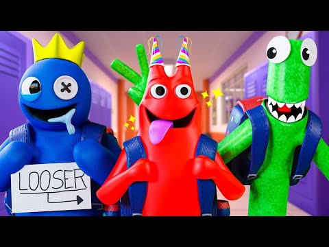 Видео: ШКОЛЬНЫЕ БУДНИ С БАН БАНОМ! | Garten of Ban Ban/Rainbow Friends - Анимации на русском