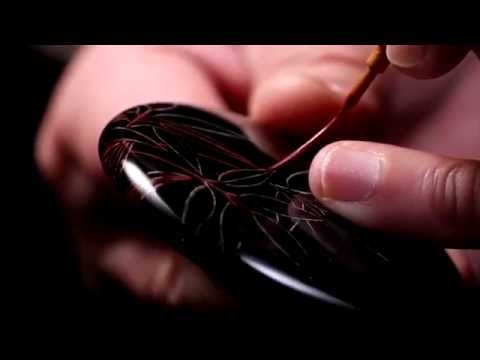 Видео: Искусство японской золотой лакировки маки-э
