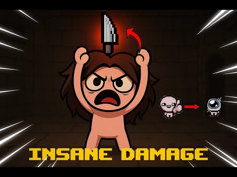 Видео: Ножът ми спаси run-а в The Binding of Isaac Repentance+