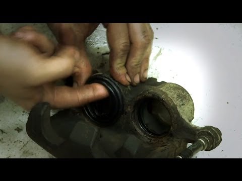 Видео: Тормозной суппорт. Устройство и обслуживание. Ремкомплект.