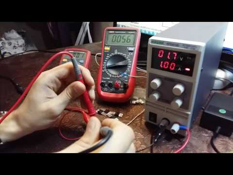 Видео: Подделка транзисторы mosfet IRF840