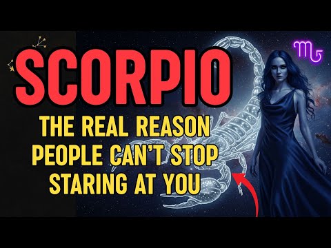 Видео: Скорпион — настоящая причина, по которой люди не могут оторвать от вас глаз