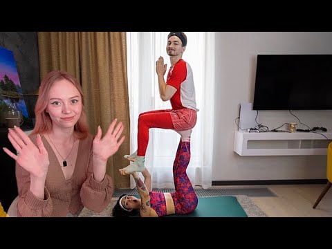 Видео: Брайн Мапс - ЙОГА ЧЕЛЛЕНДЖ с Анастасиз [РЕАКЦИЯ]