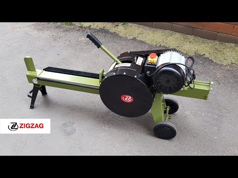 Видео: Дровокол инерционный ZIGZAG EL 452 F - Часть 1.