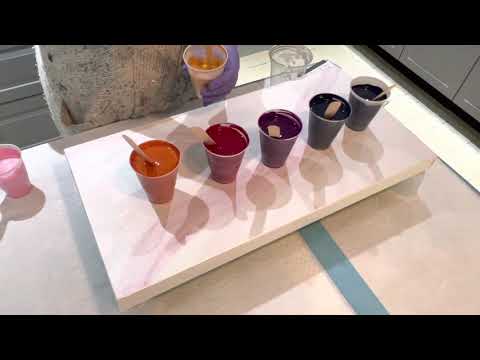 Видео: Ого! Я этого не ожидал! — Палочки для еды — Испорченная жидкость, вылитая с помощью пигментов это...