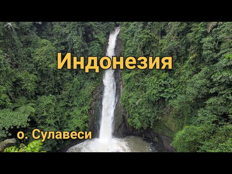 Видео: Индонезия. Остров Сулавеси. 4 водопада за 1 день