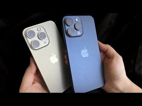 Видео: iPhone 15 PRO vs  iPhone 15 PRO MAX - НАЙДИ 10 ОТЛИЧИЙ - Сравнение смартфонов