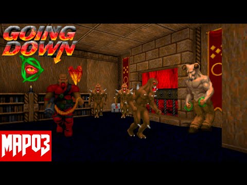 Видео: ОЧЕНЬ ТЕСНО ☠ Going Down MAP03: Crawl Space