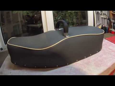 Видео: Перетяжка сидения ИЖ 2, 3.