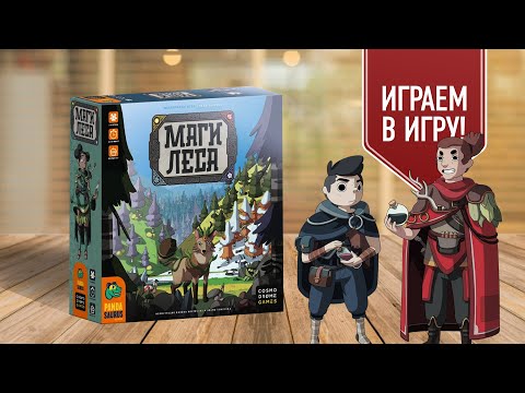 Видео: МАГИ ЛЕСА: играем в настольную игру | варим зелья, приручаем животных, бьёмся за леса!