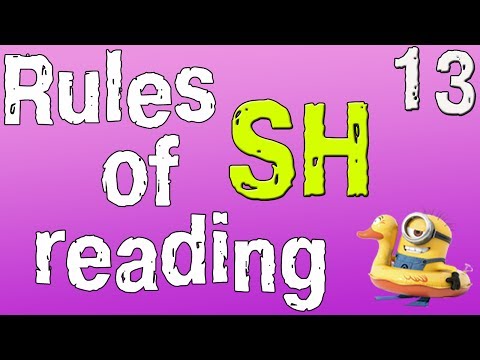 Видео: Английский для начинающих. Правила чтения в английском языке. Сочетание букв SH. (часть 13)