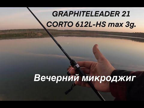 Видео: Вечерний микроджиг с Graphiteleader 21 Corto 612L-HS и крафтовыми слагами.