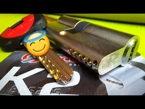 Видео: [ 112 ] КАК ЗА СЕКУНДЫ ВСКРЫТЬ ЦИЛИНДРОВЫЙ МЕХАНИЗМ SECUREMME K2