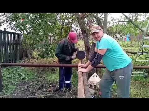 Видео: Делаю гараж. Часть1.