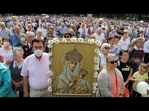 Видео: Будслаў 2022: прыход пілігрымаў і Імша