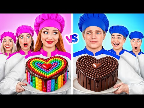 Видео: Кулинарный Челлендж: Мальчики VS Девочки от Super Hyper DO