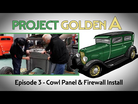 Видео: Ремонт капота и брандмауэра | Проект Ford Model A «Golden A» 1929 года (Эпизод 3)