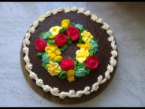 Видео: ЦВЕТЫ ИЗ КРЕМА + НОВЫЙ КРЕМ (не БЕЛКОВЫЙ, не МАСЛЯНЫЙ)