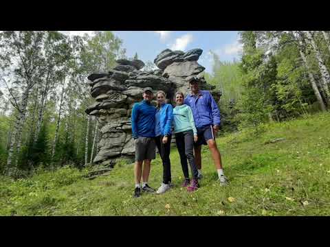 Видео: Скалы Блины, Слияние трёх рек Карпинск