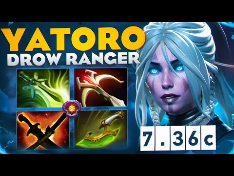 Видео: Yatoro УНИЧТОЖАЕТ ПРОТИВНИКОВ НА ДРОВКЕ В СЛОЖНОЙ ИГРЕ🔥| Drow Ranger 7.36c