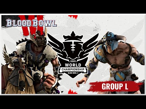 Видео: Blood Bowl 3 — Чемпионат мира 2025 года — Групповой этап, раунд 2 — Энди Даво против Уорлдситара ...