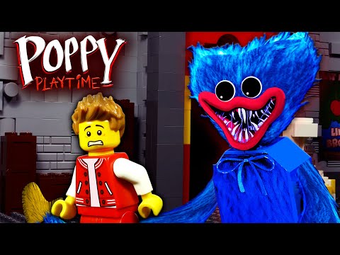 Видео: LEGO Мультфильм Poppy Playtime: Тайна Хагги Вагги / ЛЕГО Stop Motion, Animation