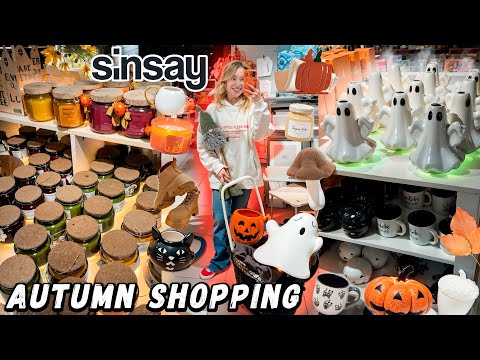 Видео: Это WOW!🎃 Шоппинг в SINSAY! ОСЕНЬ!👻 Скупаю ВСЕ! Товары и Декор Для Дома, Хэллоуин и Новинки Одежды