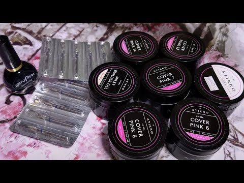 Видео: Распаковка💅Гели Atikko. Новинка в ногтевой индустрии 🔥