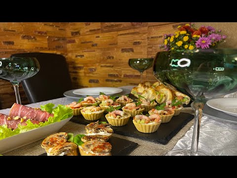 Видео: ЗАКУСКИ на НОВОГОДНИЙ СТОЛ 🎄✨ Праздничный стол на Новый 2024 Год 🥂✨🎄