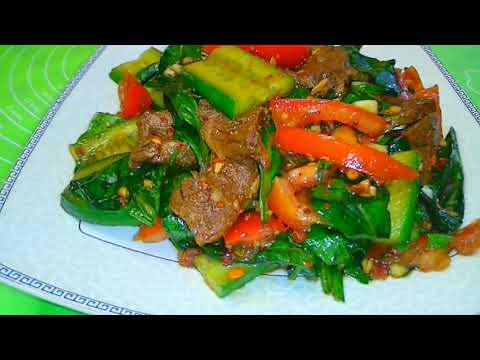 Видео: Салат из ШПИНАТА С МЯСОМ / ШПИНАТ С МЯСОМ по-корейски