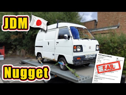 Видео: Ух ты, этот маленький фургончик просто гнилой! Honda Acty Jdm kei ФУРГОН/ГРУЗОВИК! Первый запуск ...