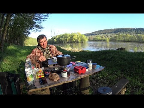 Видео: №4 Весняний вело - сплав по Дністру 4ч. Ранок на стоянці.