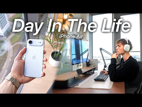 Видео: iPhone Air — реальный день из моей жизни инженера-программиста | Тест аккумулятора и камеры