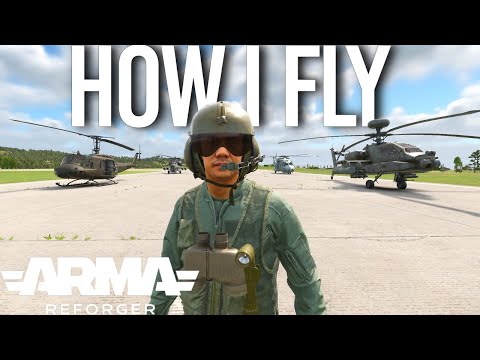 Видео: КАК ЛЕТАТЬ НА ВЕРТОЛЕТАХ — Arma Reforger Helicopter Tutorial