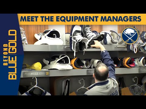 Видео: Познакомьтесь с менеджерами по экипировке Sabres | Beyond Blue & Gold