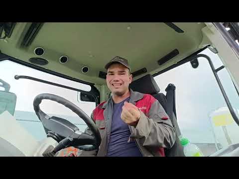Видео: Пневмосиденье на трактор Zoomlion RN904pro