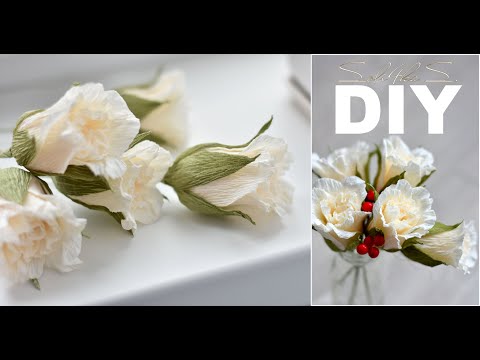 Видео: DIY soli4ka_s Голландська троянда з гофропаперу/ crepe paper Dutch rose