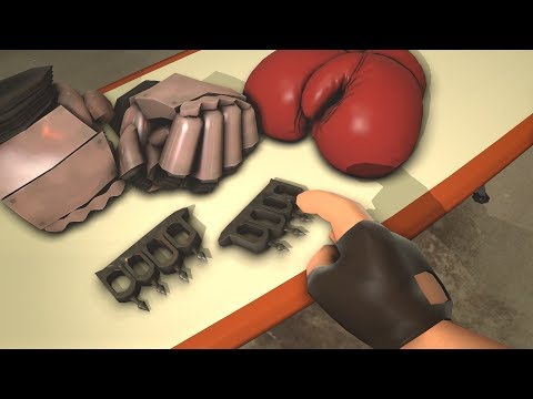Видео: TF2: Арсенал Наемников - Оружие Ближнего Боя Пулеметчика!
