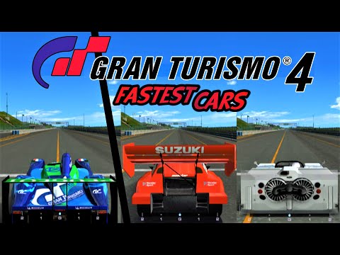 Видео: Все самые быстрые автомобили PS2 Gran Turismo 4