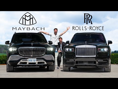Видео: 2021 Mercedes Maybach GLS 600 против Rolls Royce Cullinan