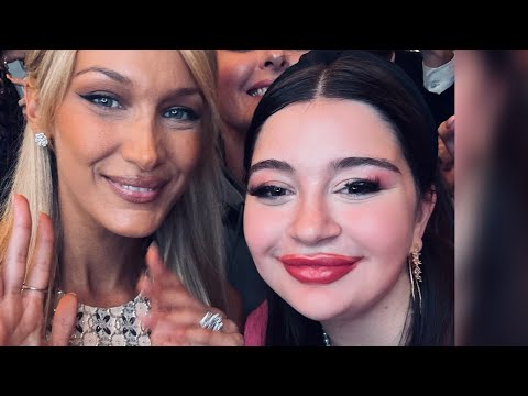 Видео: Встреча с Беллой Хадид,она мне уделяла столько внимания,она очень добрая 😊