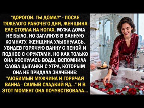 Видео: После тяжелого рабочего дня, женщина еле стояла на ногах  А заглянув в ванную комнату