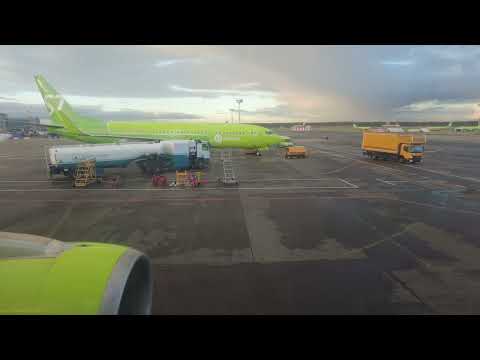 Видео: Перелёт Москва -Сочи (DME-AER) S7 2049 2.09.2022.г